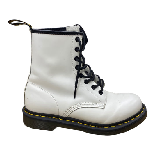 Boots Designer By Dr Martens In White, Size:7