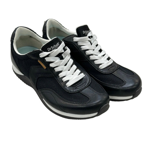 Shoes Sneakers By Dr Scholls In Black & White, Size:7