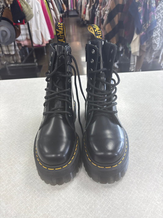 BOOTS COMBAT by DR MARTENS In BLACK, Size: 9