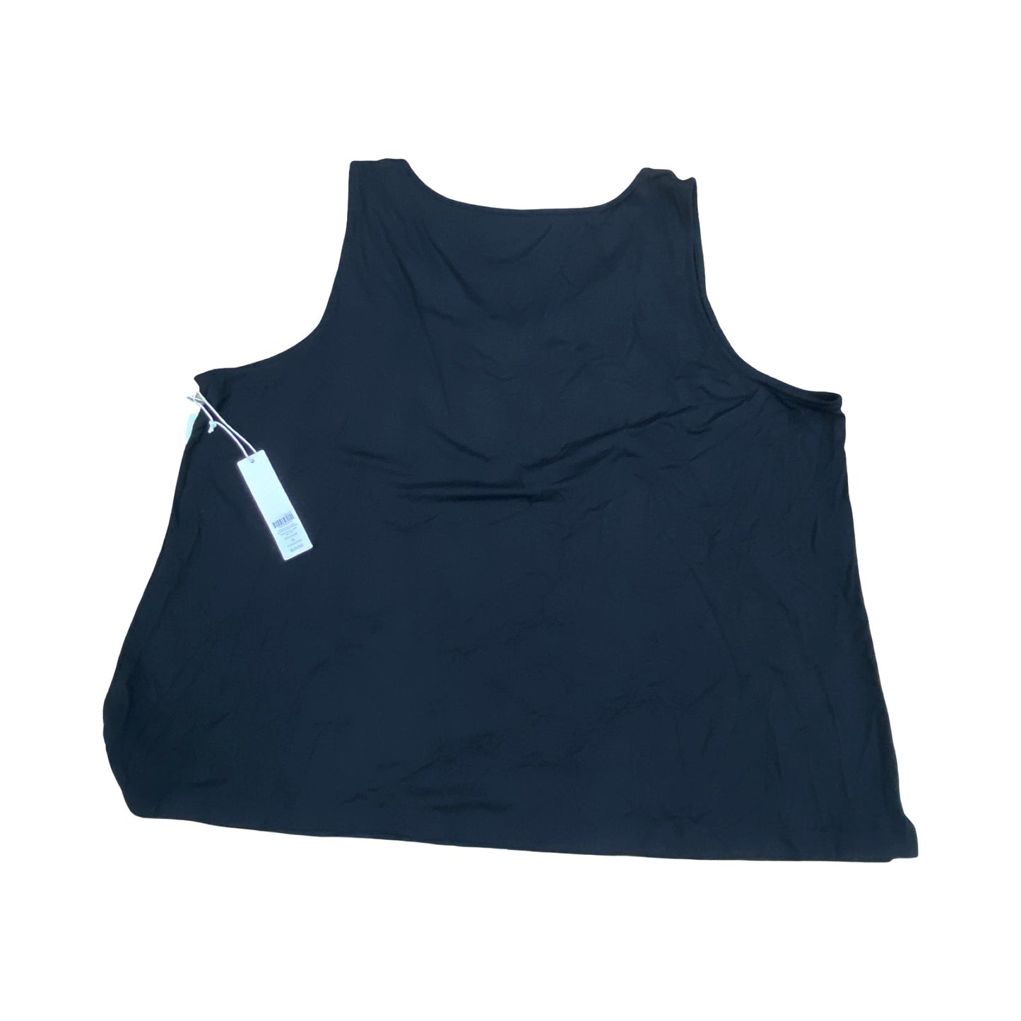 Top Sleeveless By Chicos In Black, Size:Xxl