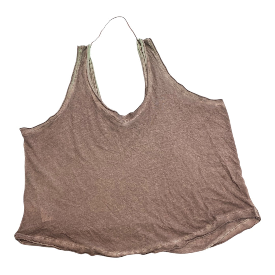 Top Sleeveless By Free People In Brown, Size:S