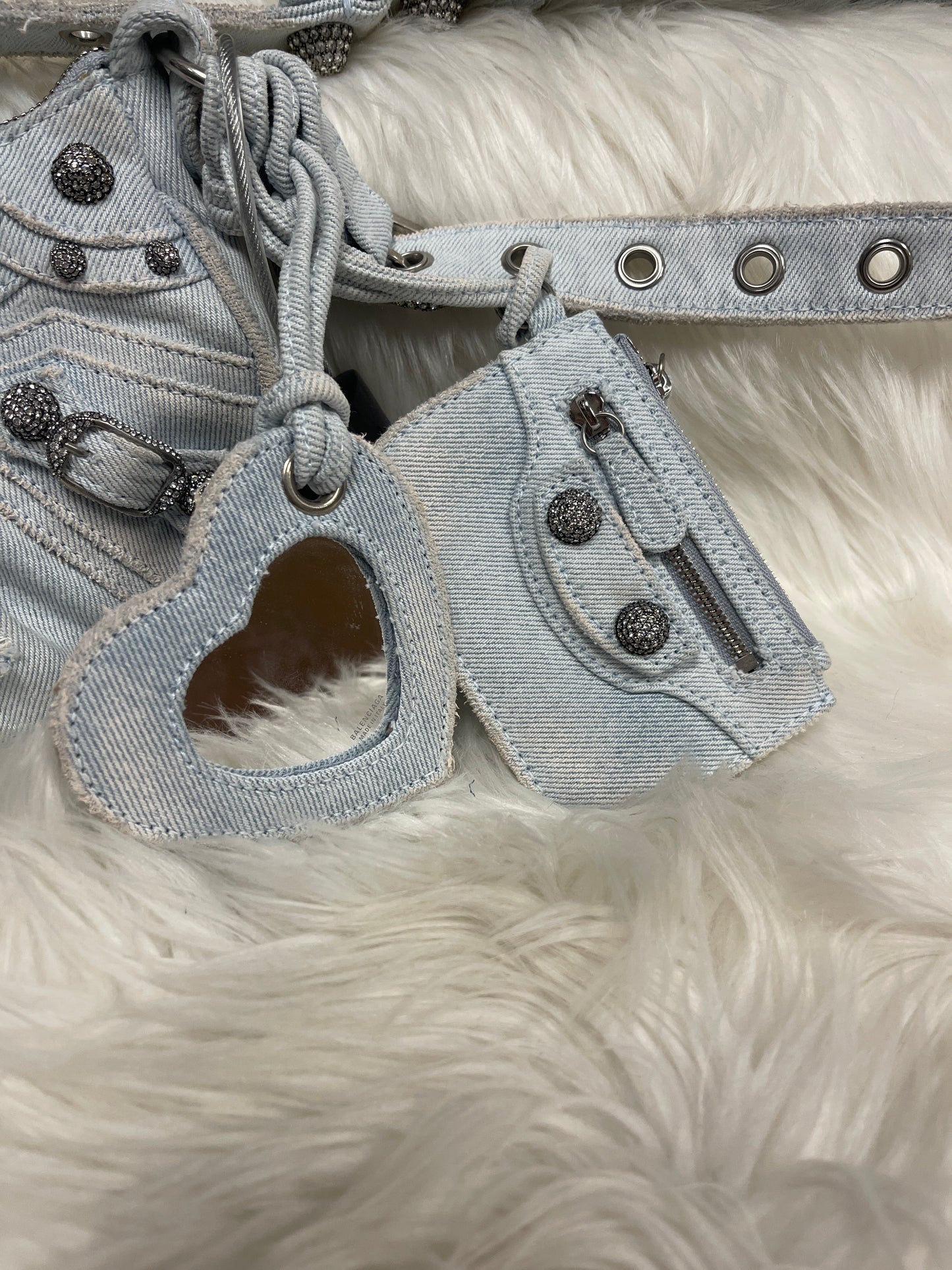 Crossbody Luxury Designer By Balenciaga, Size: Small