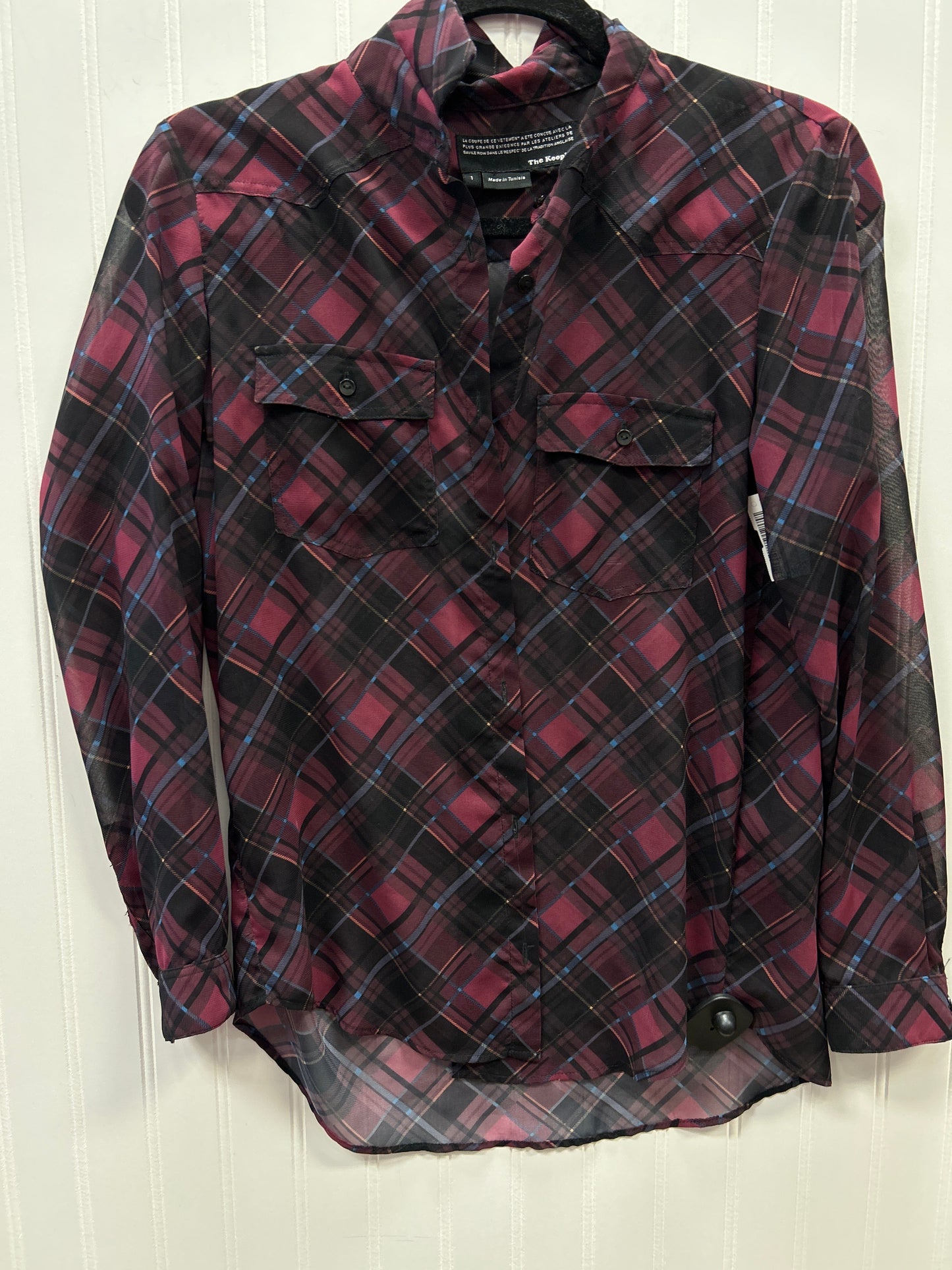 Top Ls By Cma In Purple, Size:2