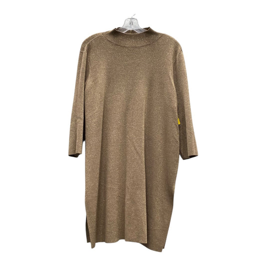 Top Ls By Chicos In Brown & Gold, Size:Xl