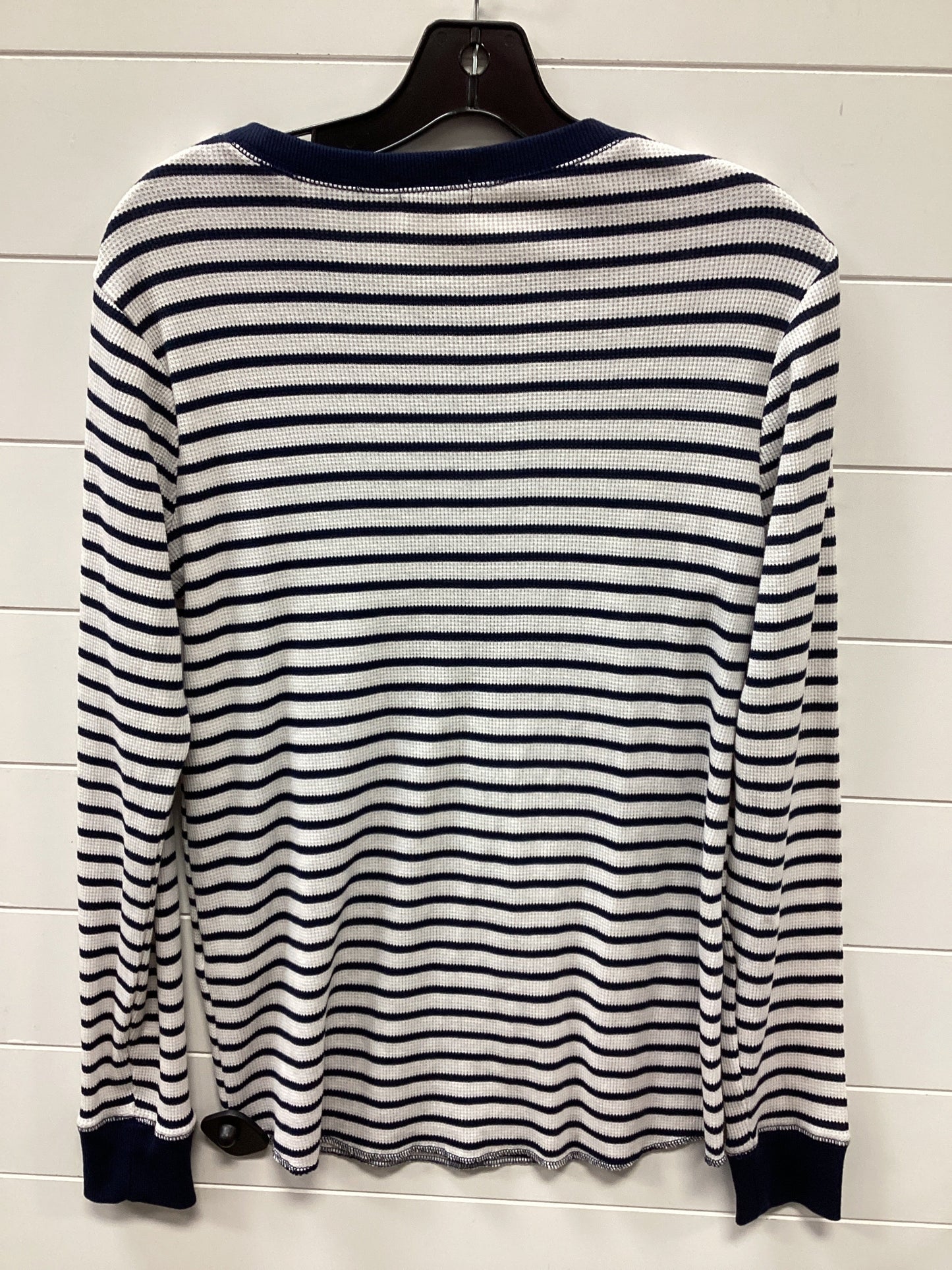 Top Ls By Style And Company In Blue & White, Size:M