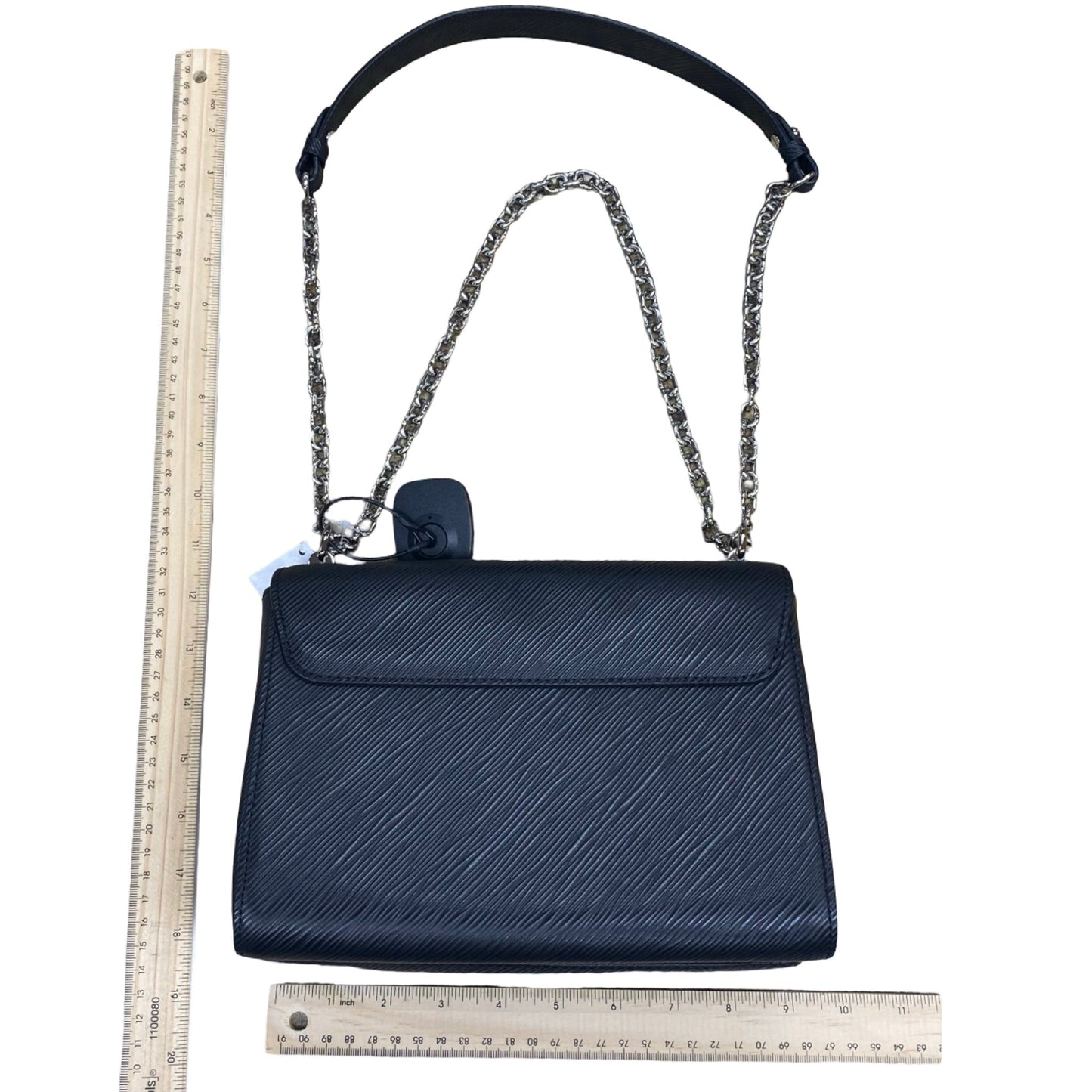 Handbag Luxury Designer By Louis Vuitton In Black, Size:Medium
