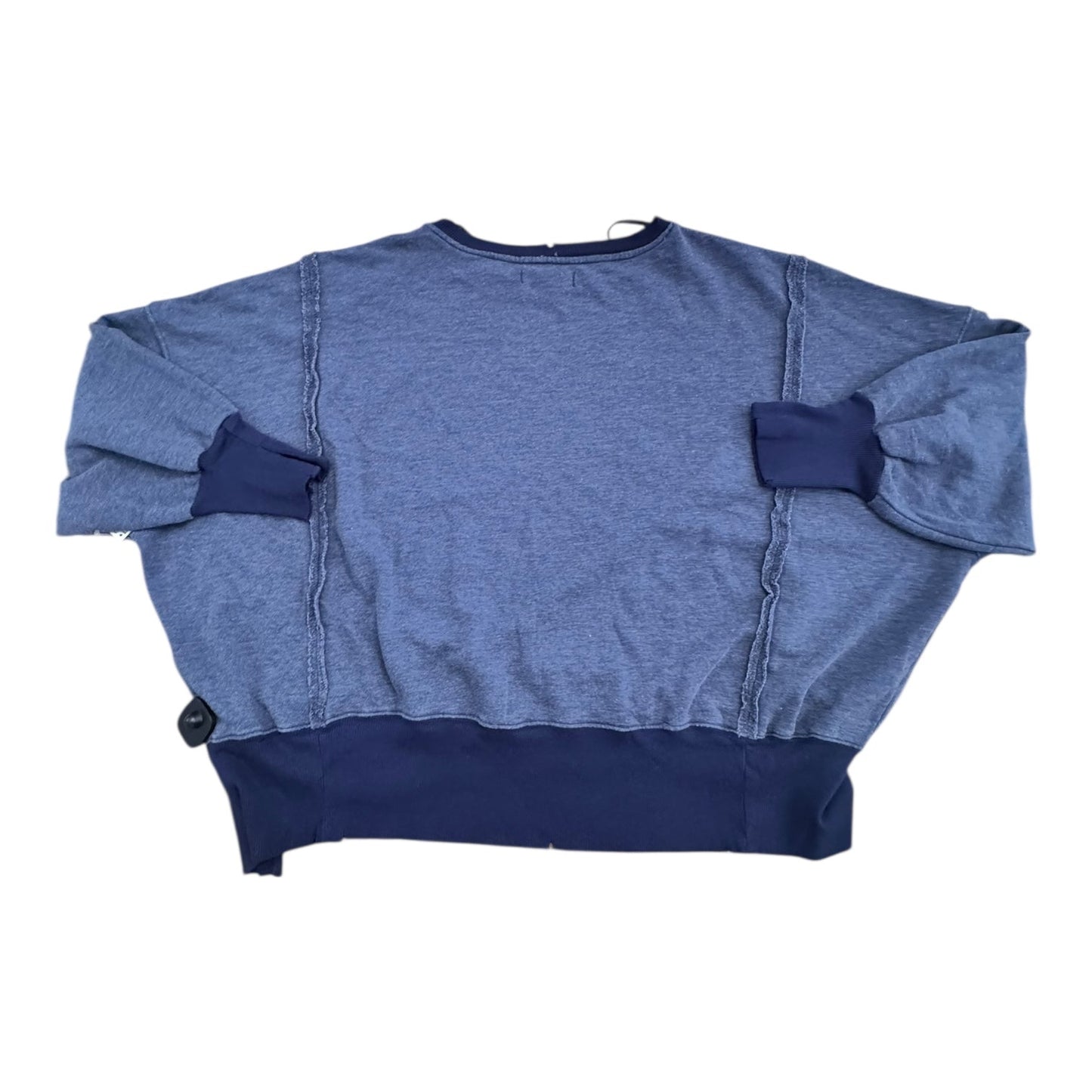 Top Sweatshirt Ls By We The Free In Blue & Red, Size:S