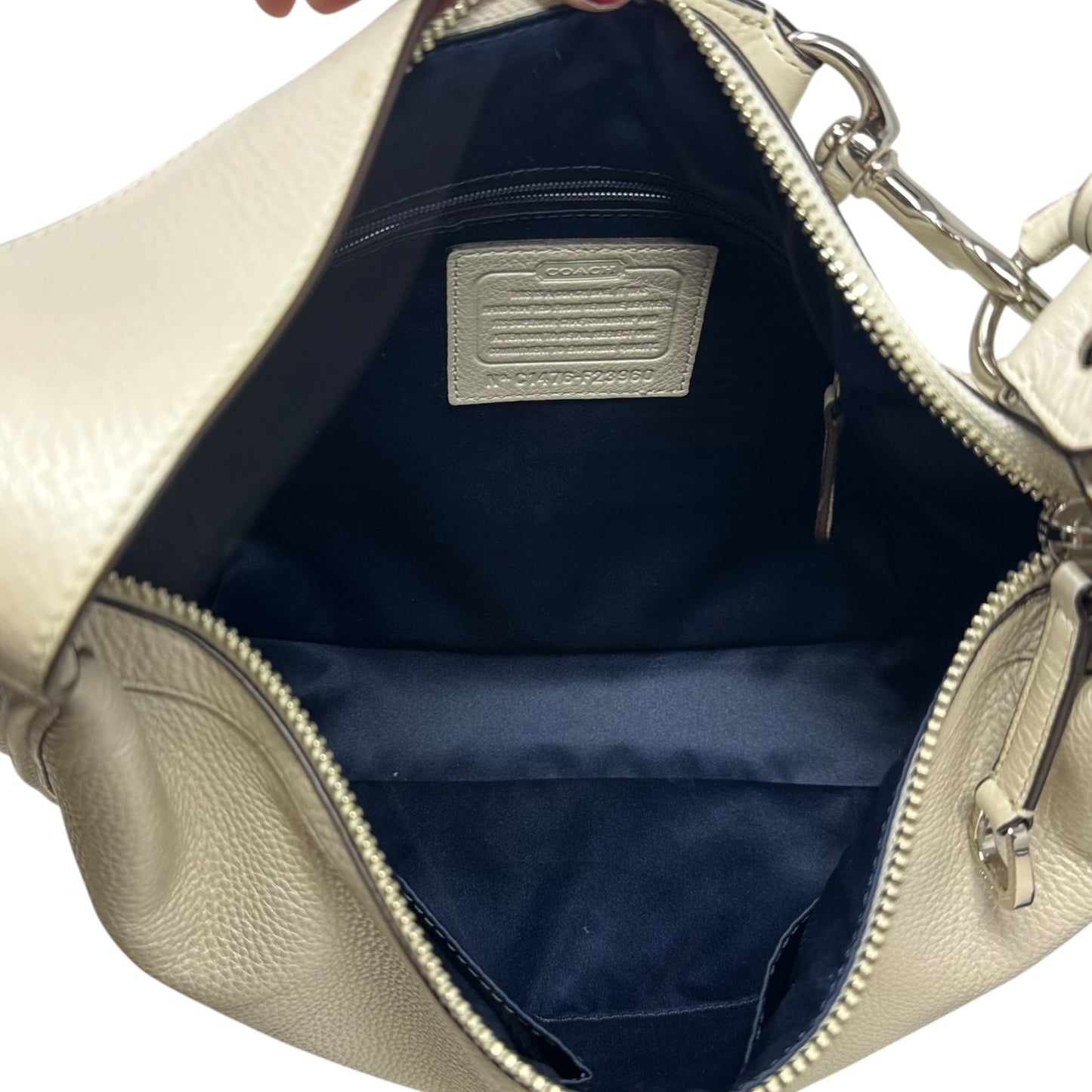 Avery Hobo Handbag Designer By Coach, Size: Medium