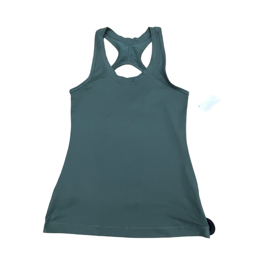 Athletic Tank Top By Athleta In Green, Size:Xxs
