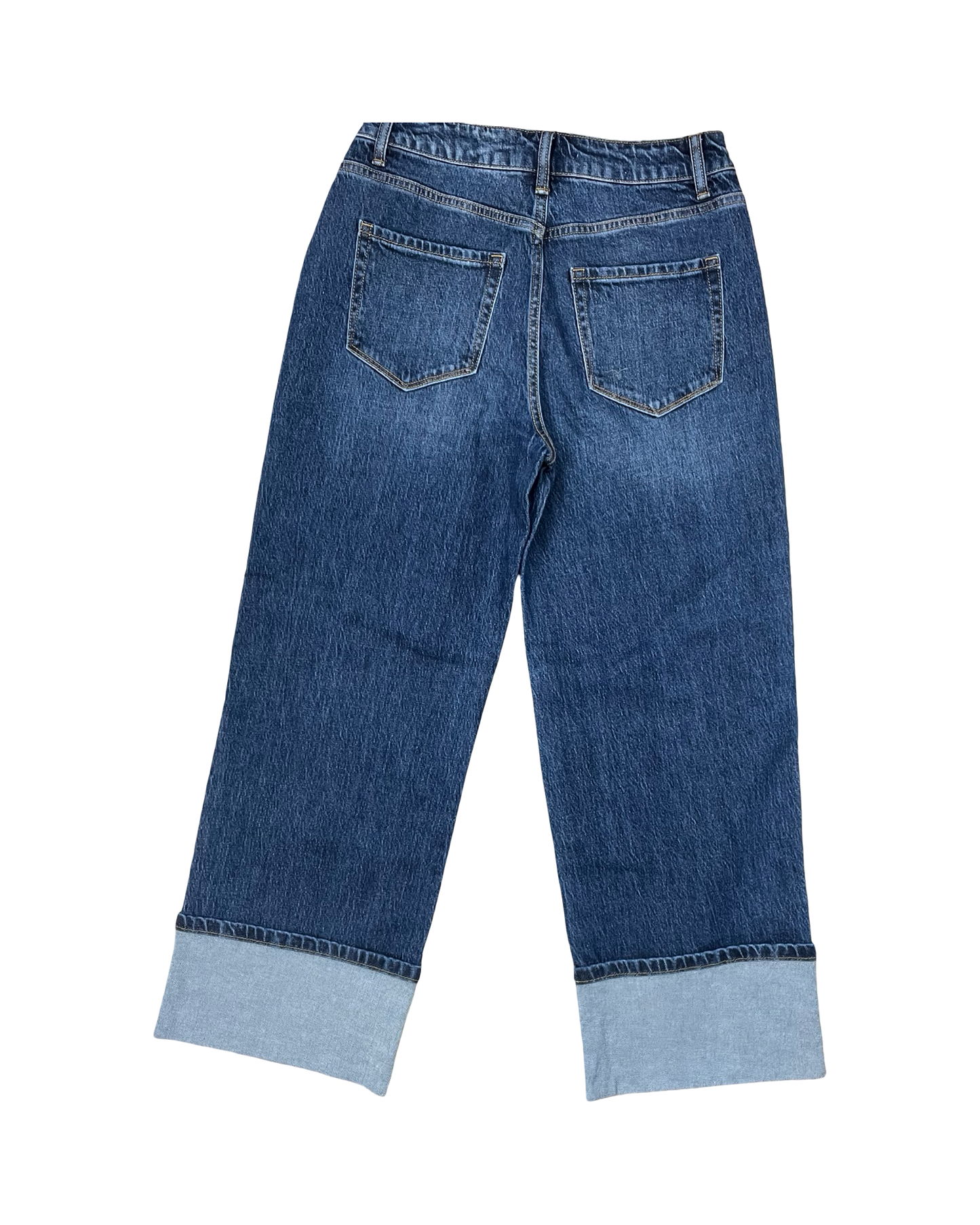 Jeans Wide Leg By Vici In Blue Denim, Size:4