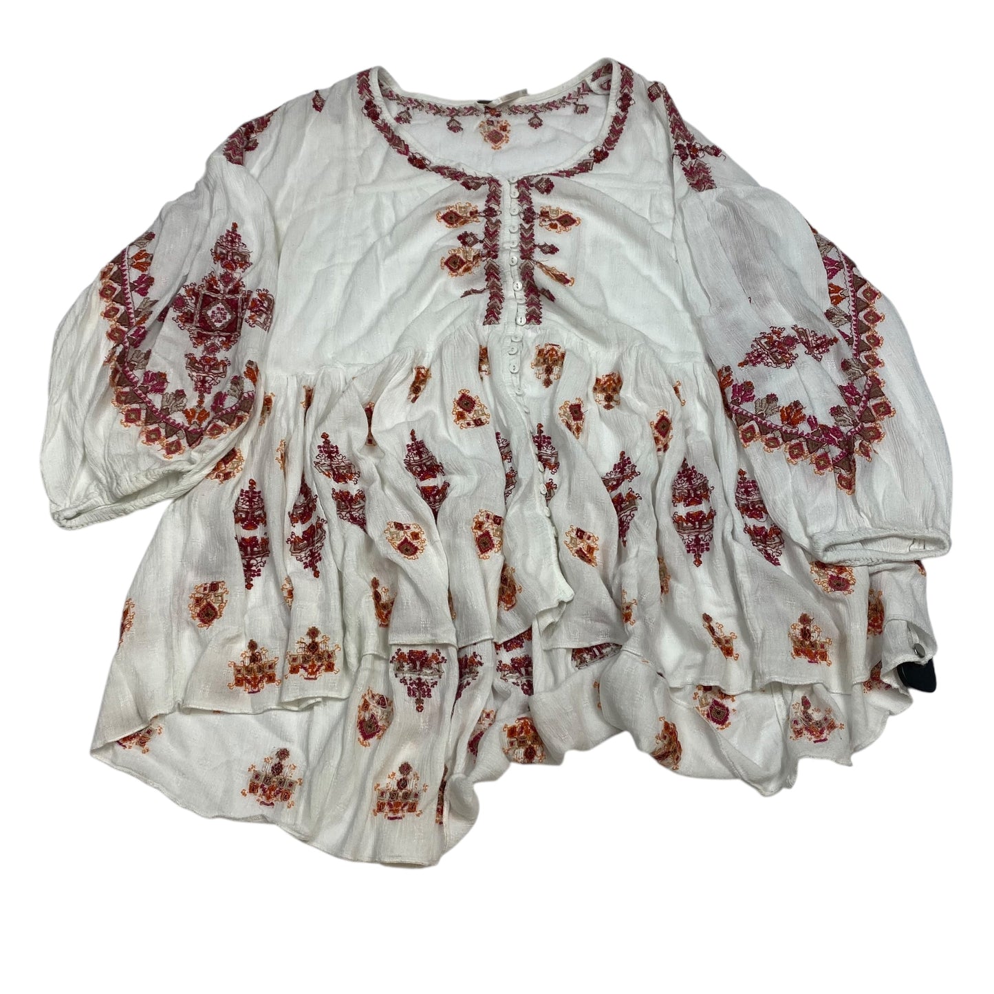 Top Ls By Free People In White, Size:M