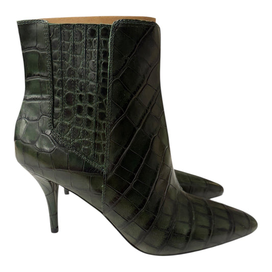 Boots Ankle Heels By Vince Camuto In Green, Size:8