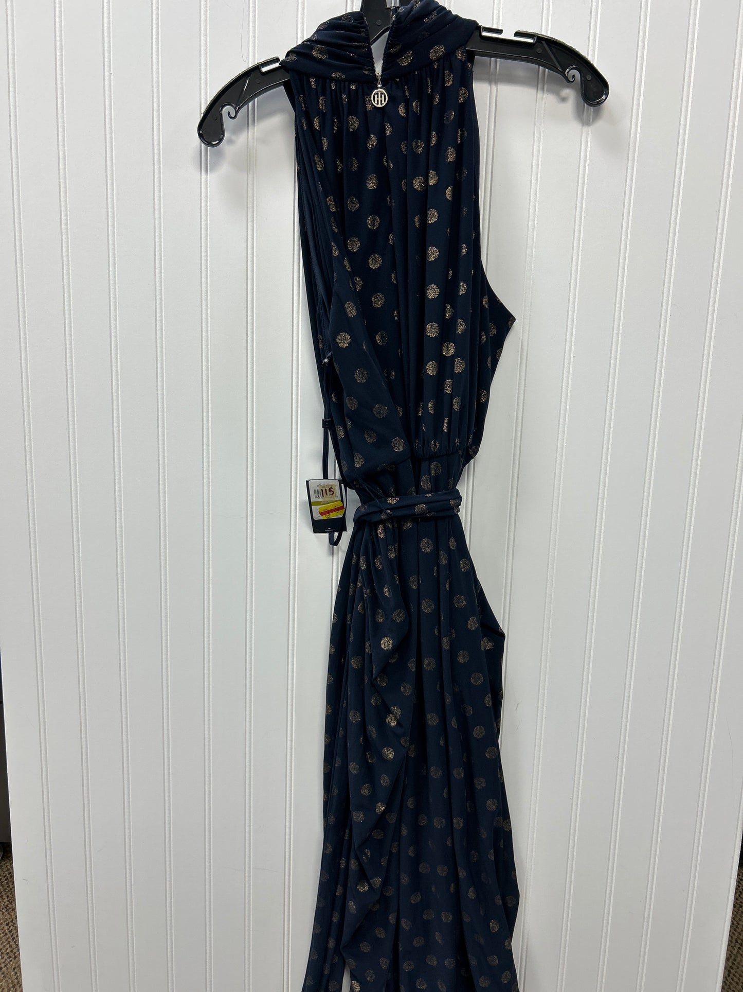 Dress Casual Midi By Tommy Hilfiger In Navy, Size:14