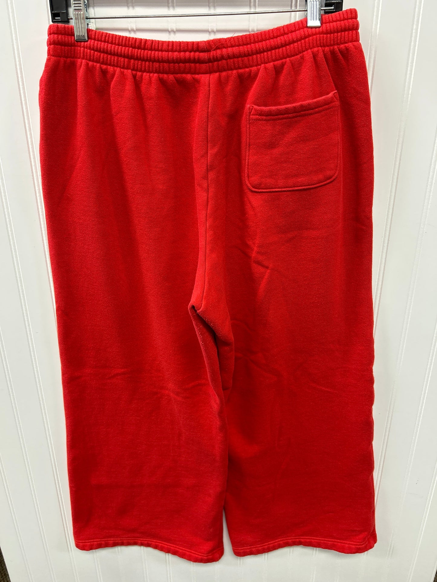 Athletic Pants By Pink In Red, Size:L