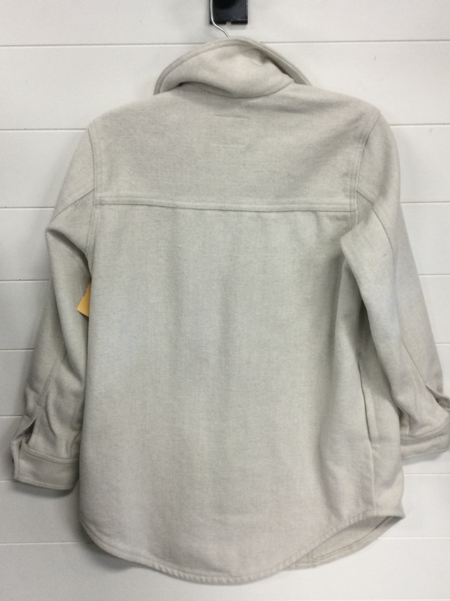 Jacket Fleece By Old Navy In Cream, Size:Xs