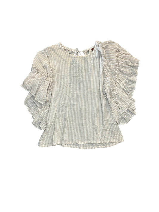 Blouse Ss By Pilcro In Striped Pattern, Size:M