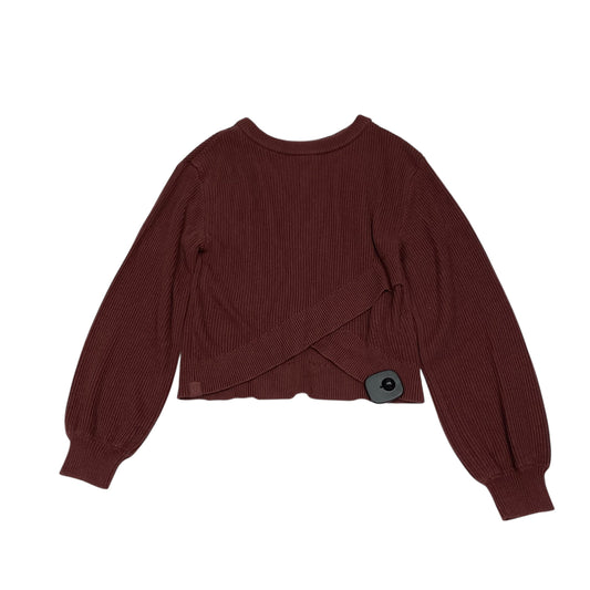 Sweater Designer By Lululemon In Brown, Size:Xs