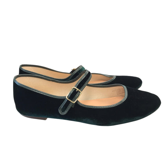 Shoes Flats By J. Crew In Green, Size:10