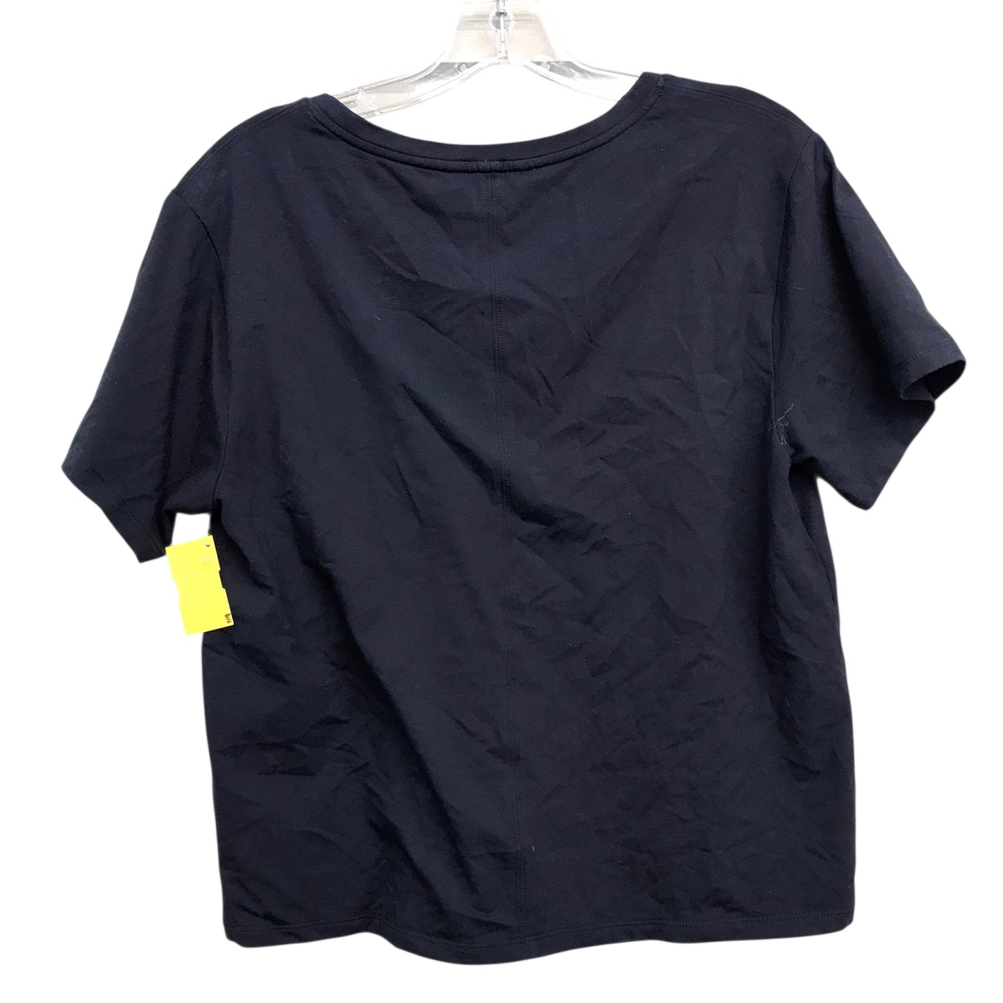 Athletic Top Ss By Athleta In Navy, Size:M