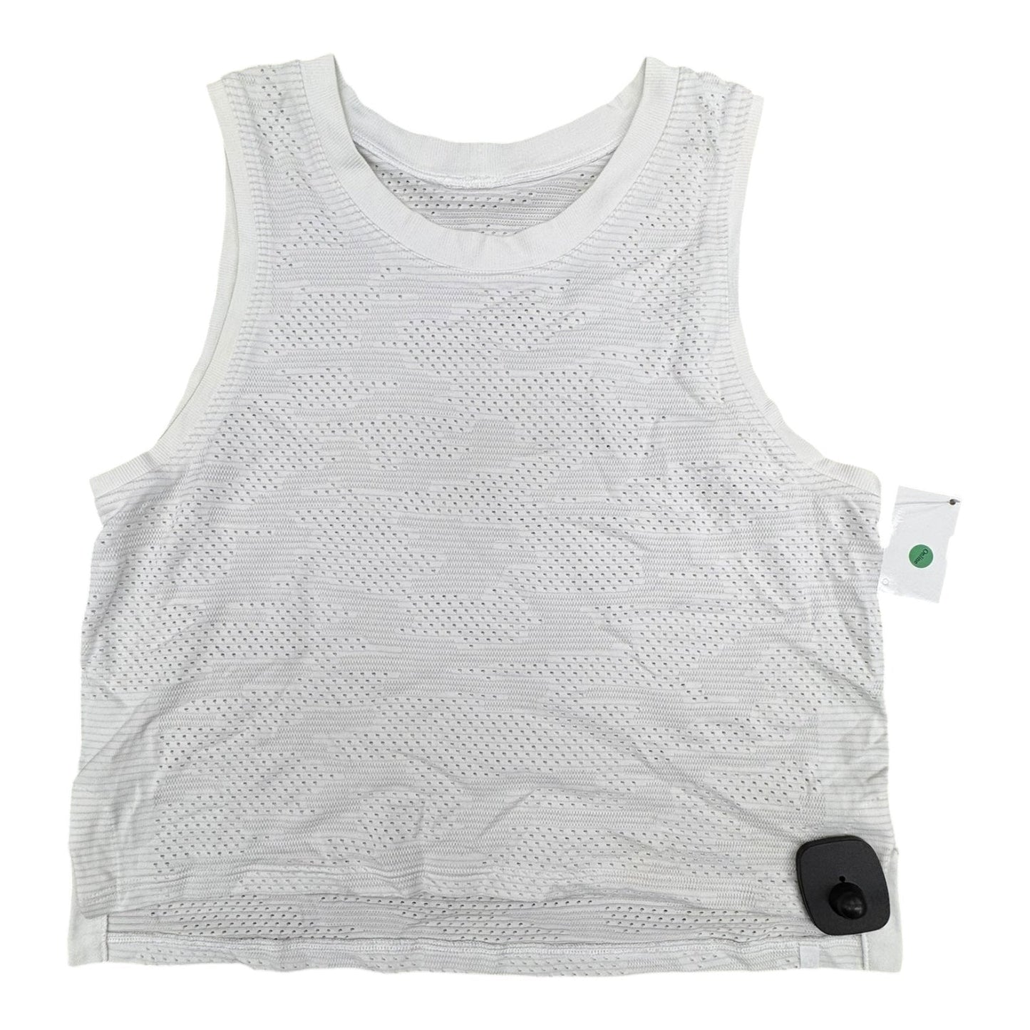 Athletic Tank Top By Lululemon In White, Size:S