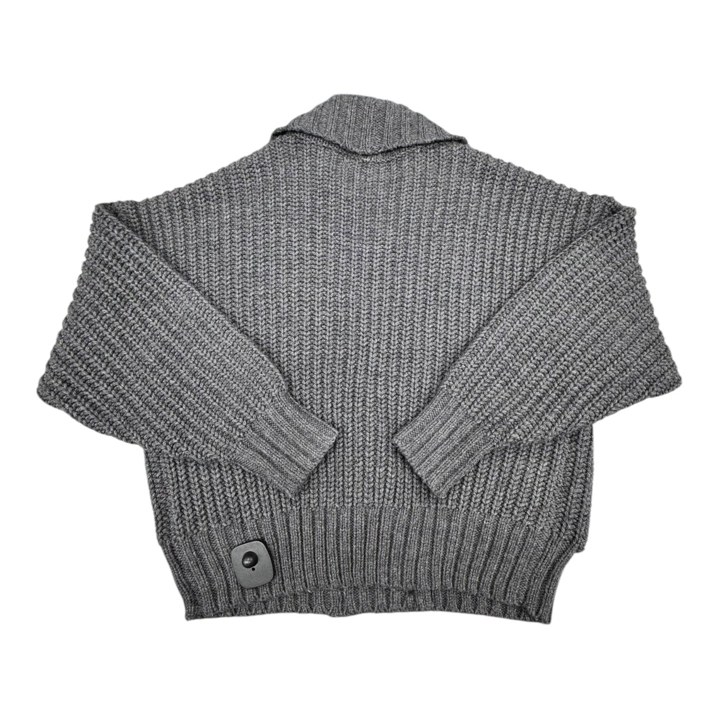 Sweater Cardigan By Anthropologie In Grey, Size:Xs