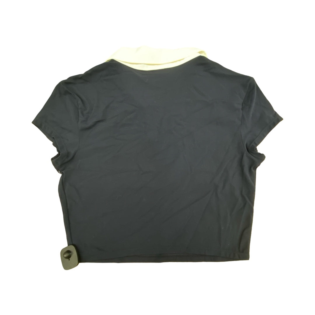 Athletic Top Ss By Splits59 In Blue & White, Size:L