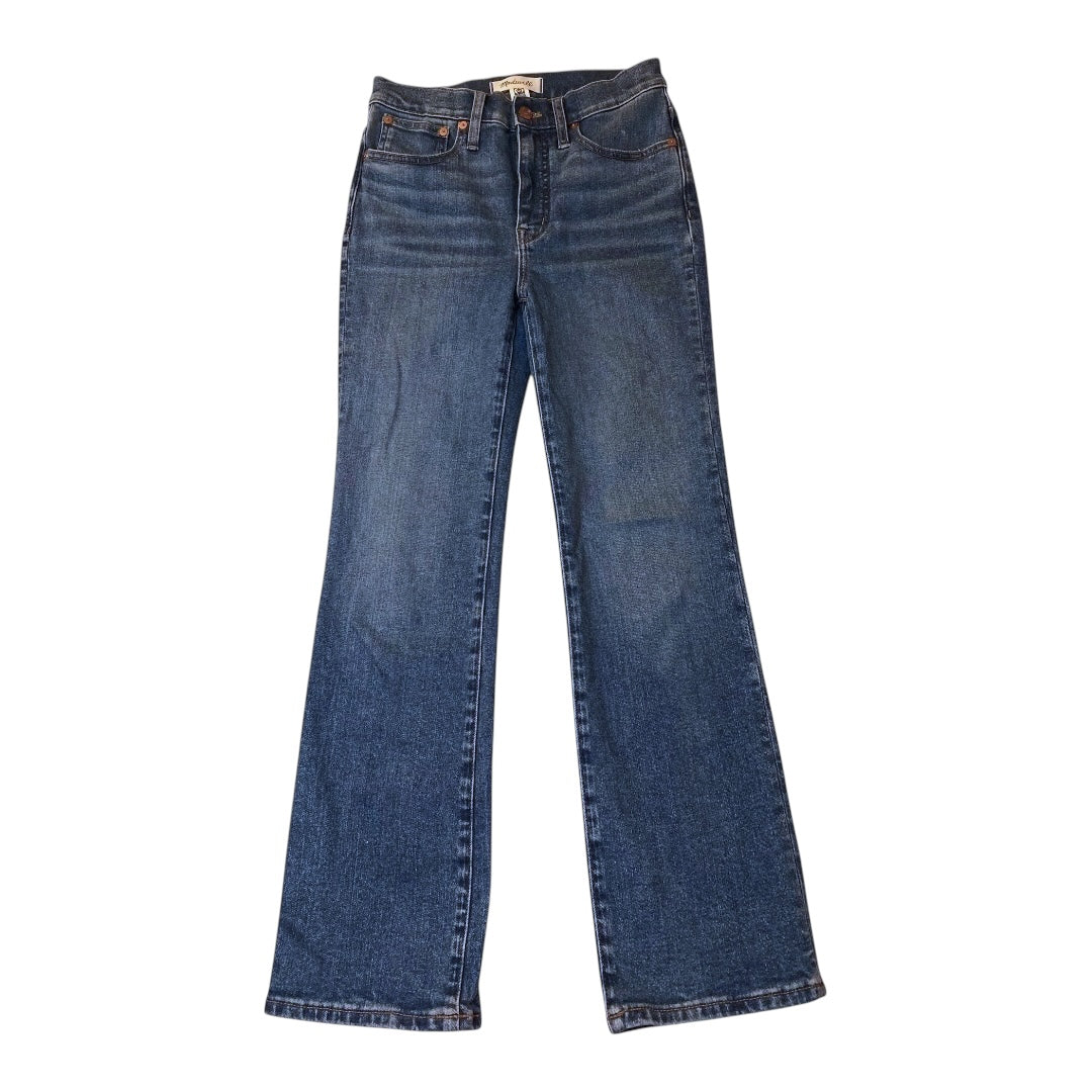 Jeans Straight By Madewell In Blue Denim, Size:0