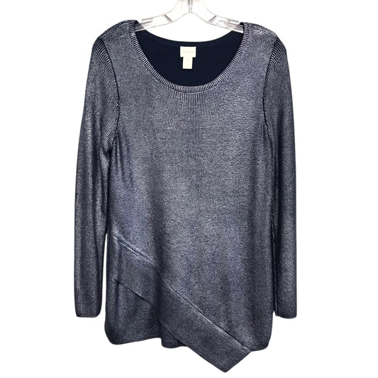 Top Ls By Chicos In Blue, Size:M