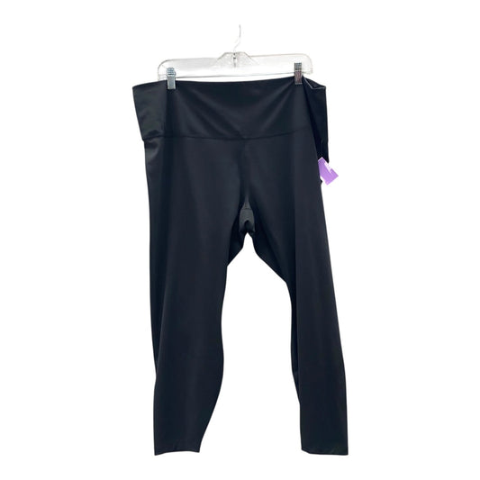 Athletic Leggings By Nike Apparel In Black, Size:3X