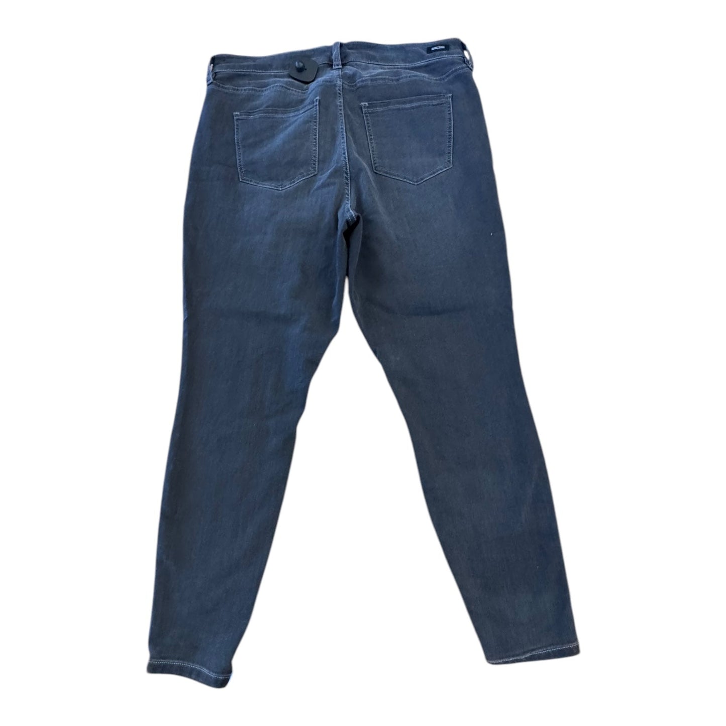 Jeans Boot Cut By Liverpool In Black Denim, Size:16