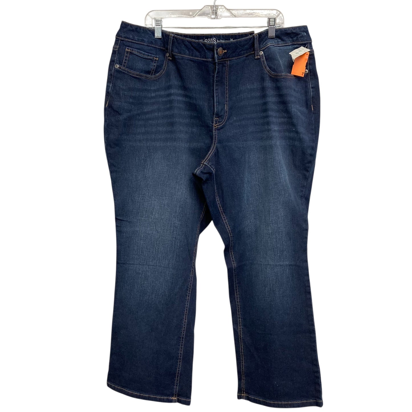 Jeans Wide Leg By Maurices In Blue Denim, Size:22