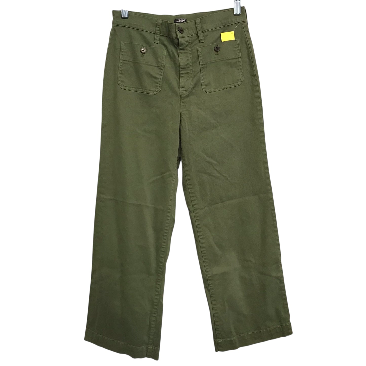 Pants Wide Leg By J. Crew In Green, Size:2