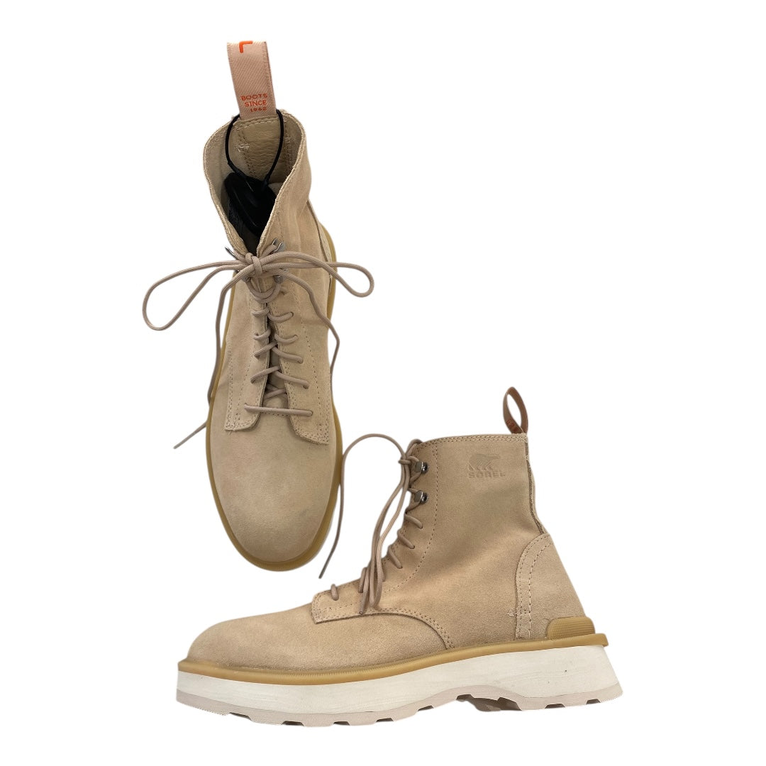 Boots Designer By Sorel In Tan, Size:8