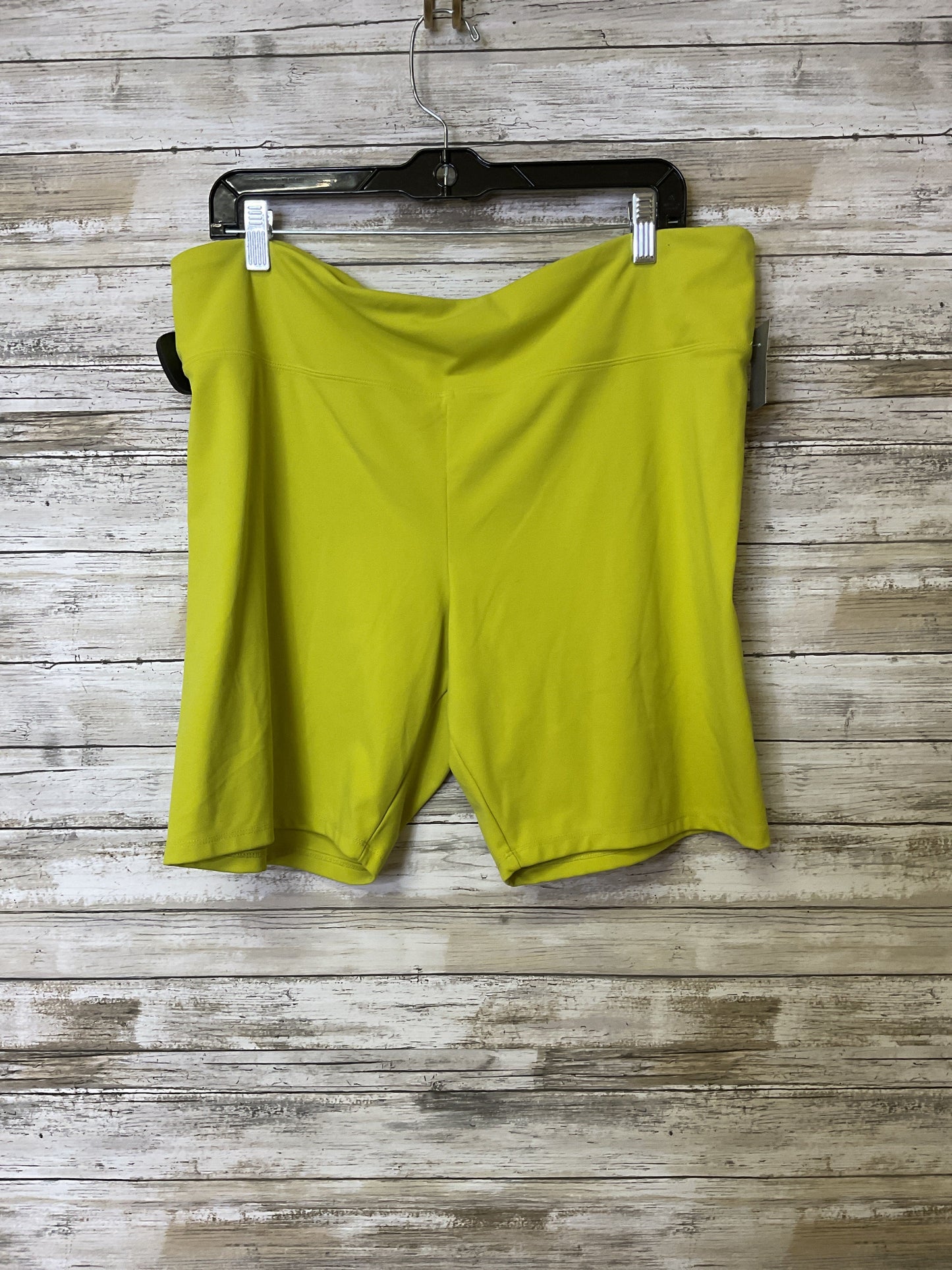 Athletic Shorts By Express In Green, Size:Xl