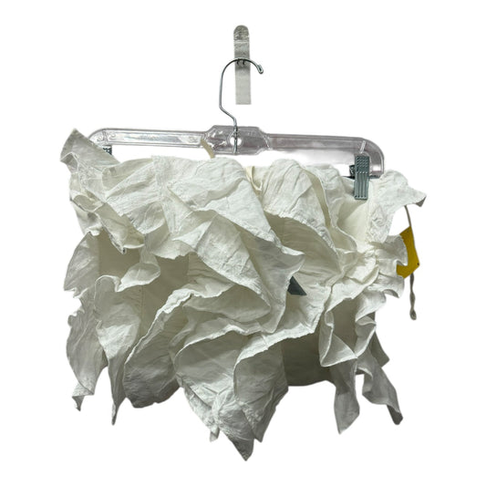 Top Sleeveless By Anthropologie In Ivory, Size:Mp