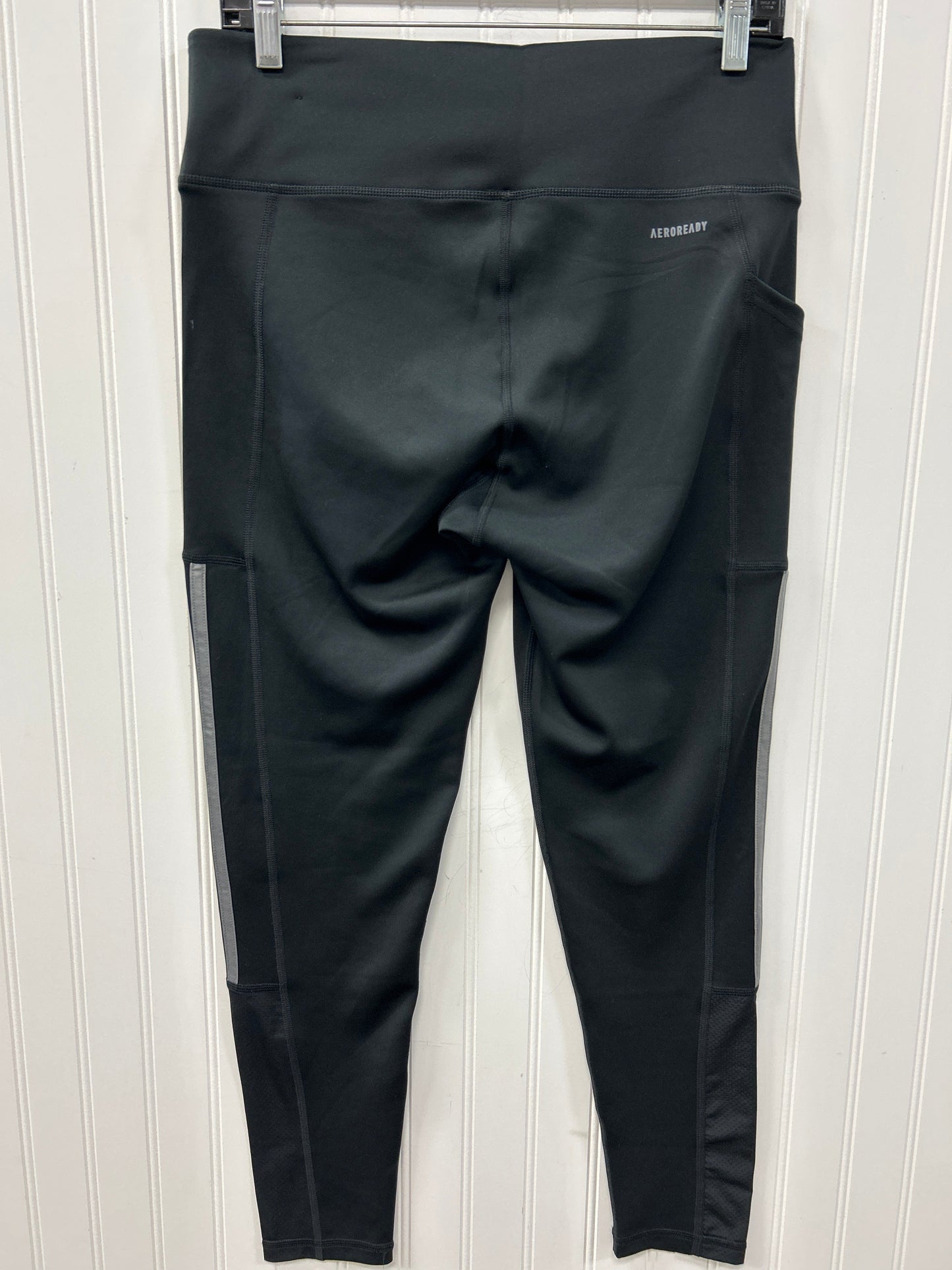 Athletic Leggings By Adidas In Black, Size:L
