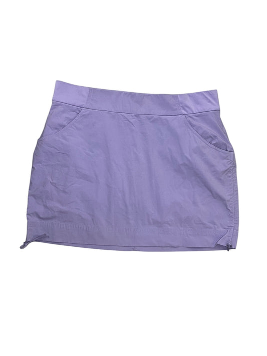 Athletic Skirt By Columbia In Purple, Size:Xl