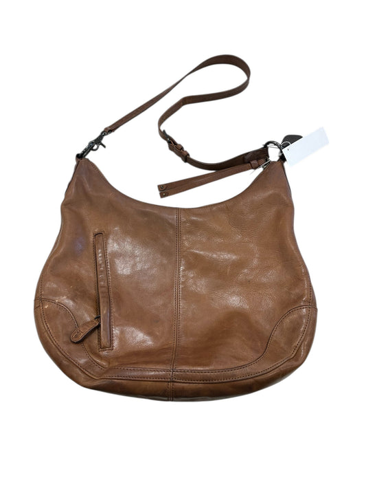 Crossbody Designer By Frye In Brown, Size:Large