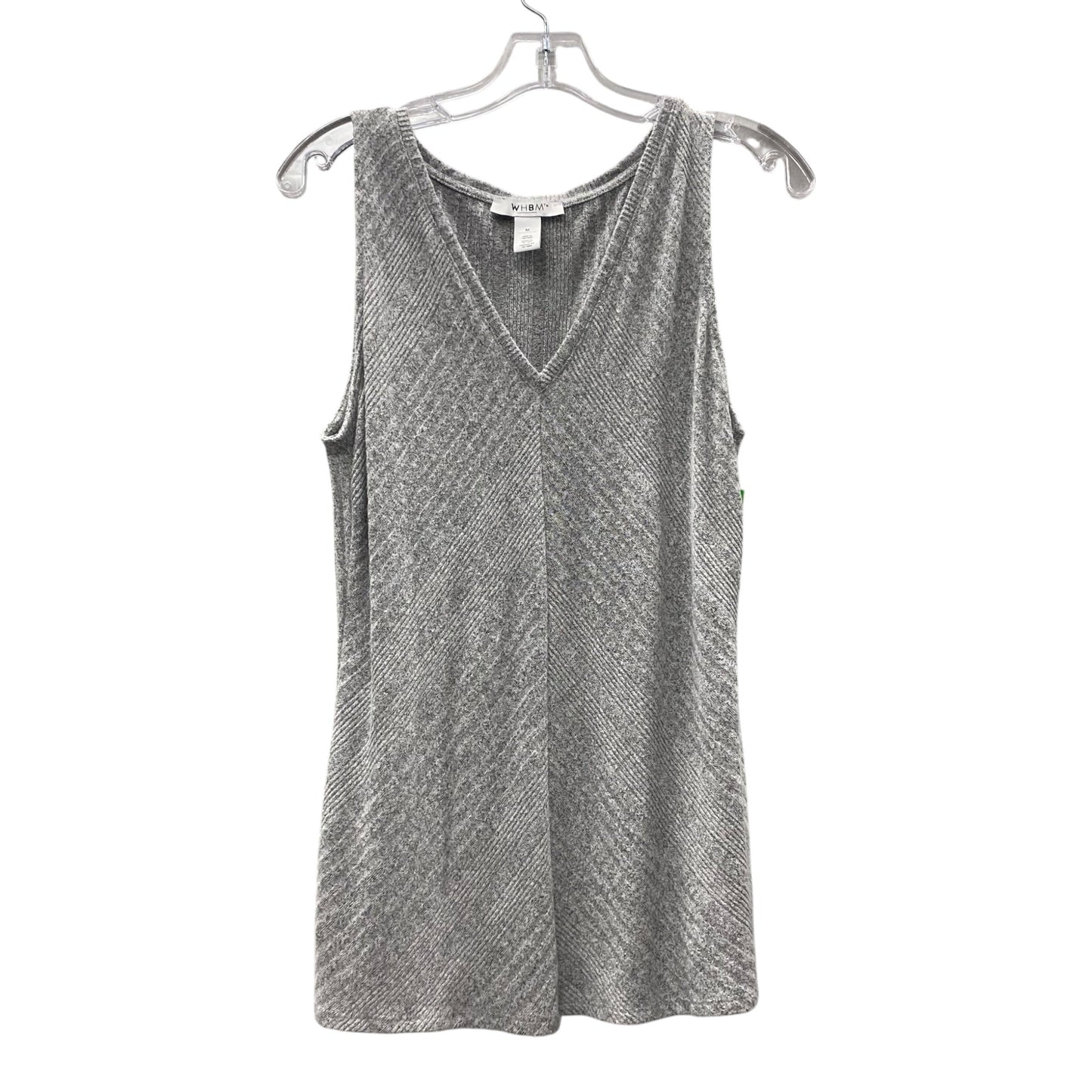 Top Sleeveless By White House Black Market In Grey, Size:M