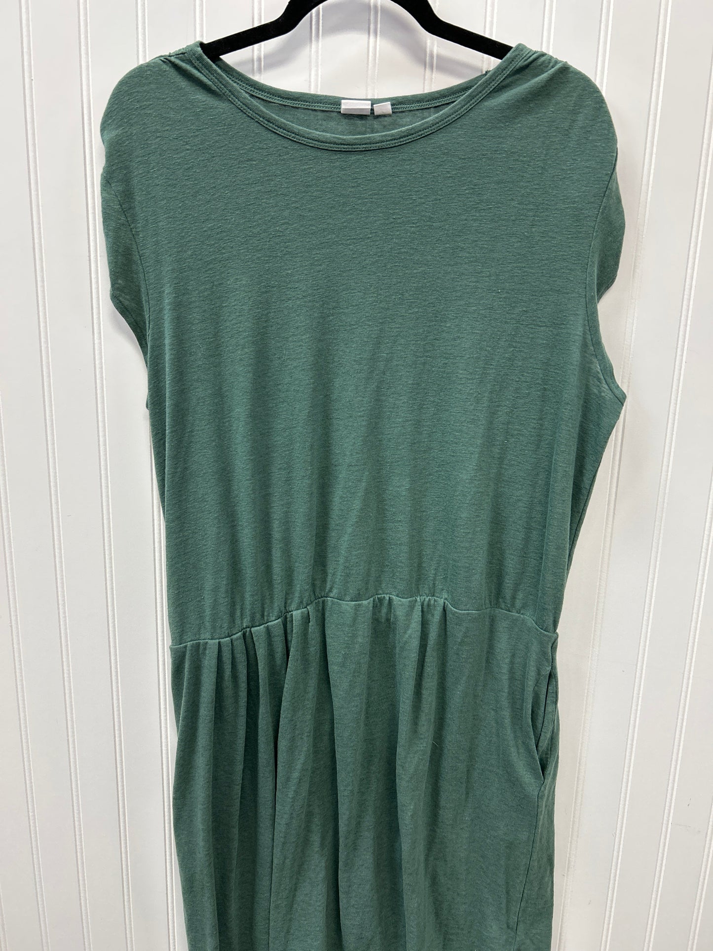 Dress Casual Midi By Gap In Green, Size:Xl