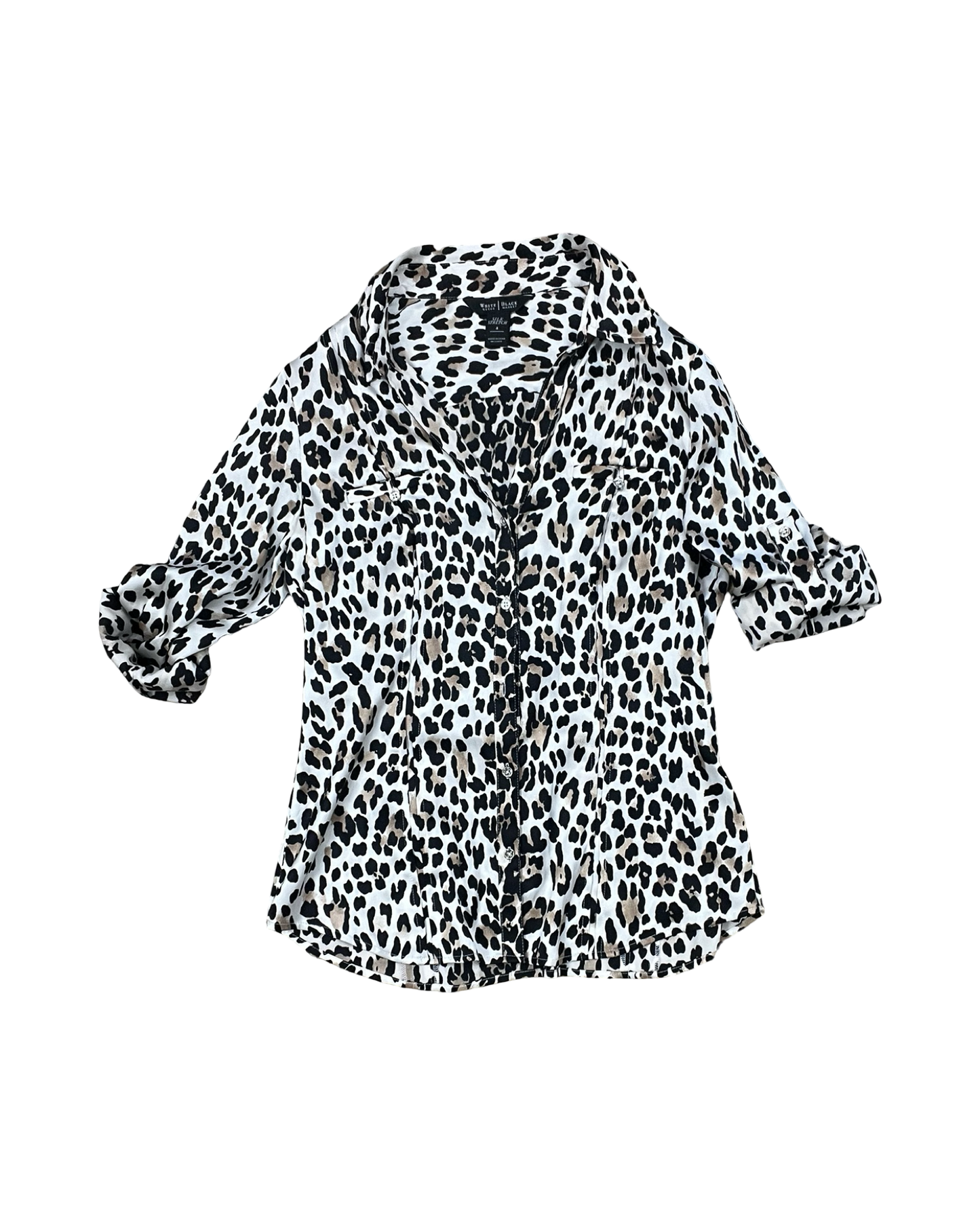 Top Ls By White House Black Market In Animal Print, Size:S