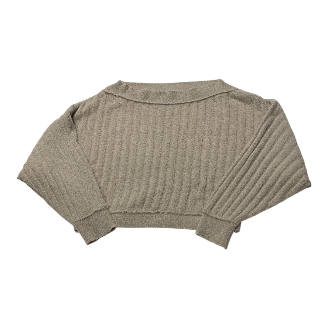 Sweater By Free People In Taupe, Size:S