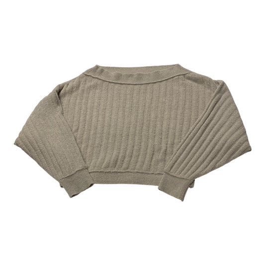 Sweater By Free People In Taupe, Size:S