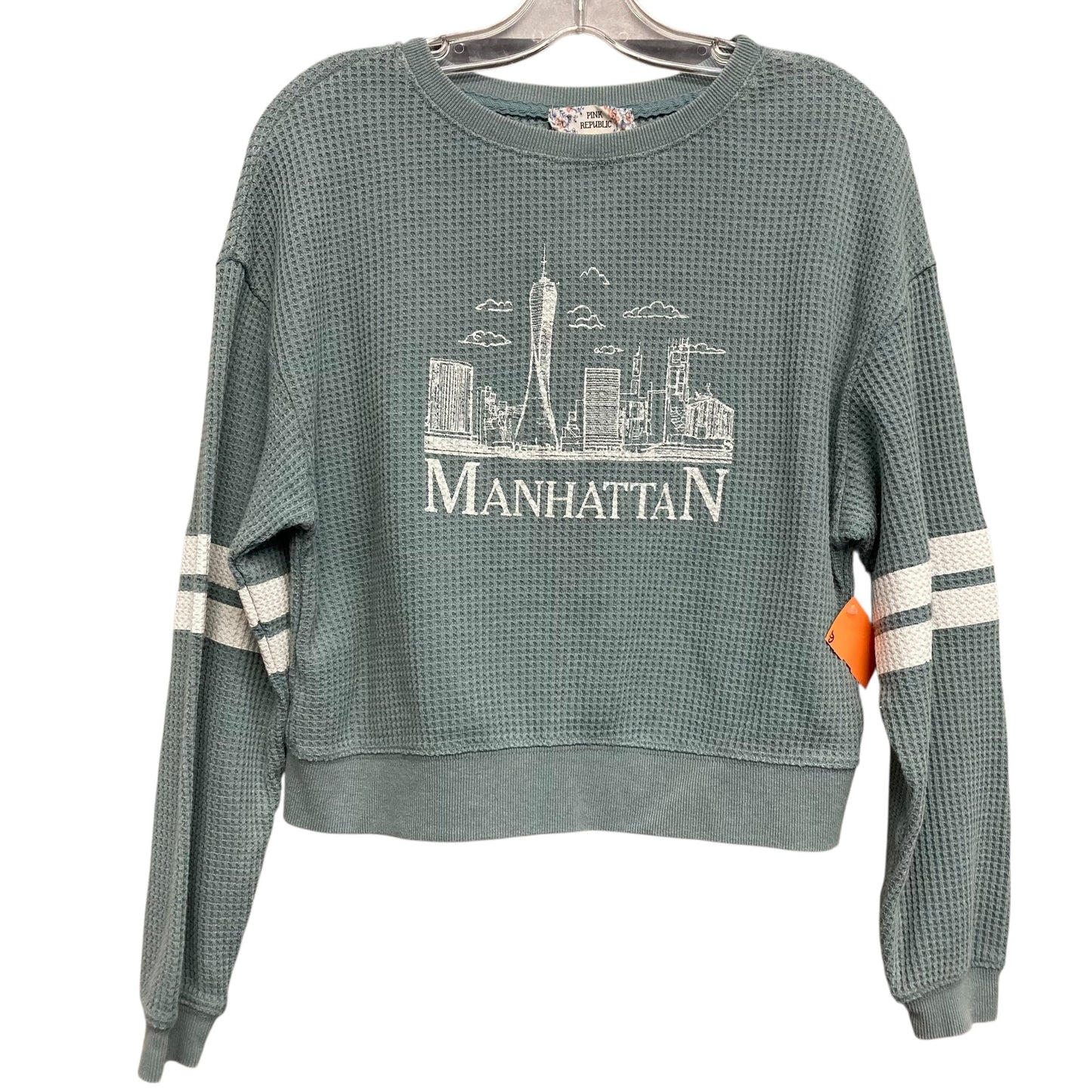 Top Ls By Pink Republic In Green, Size:Xs