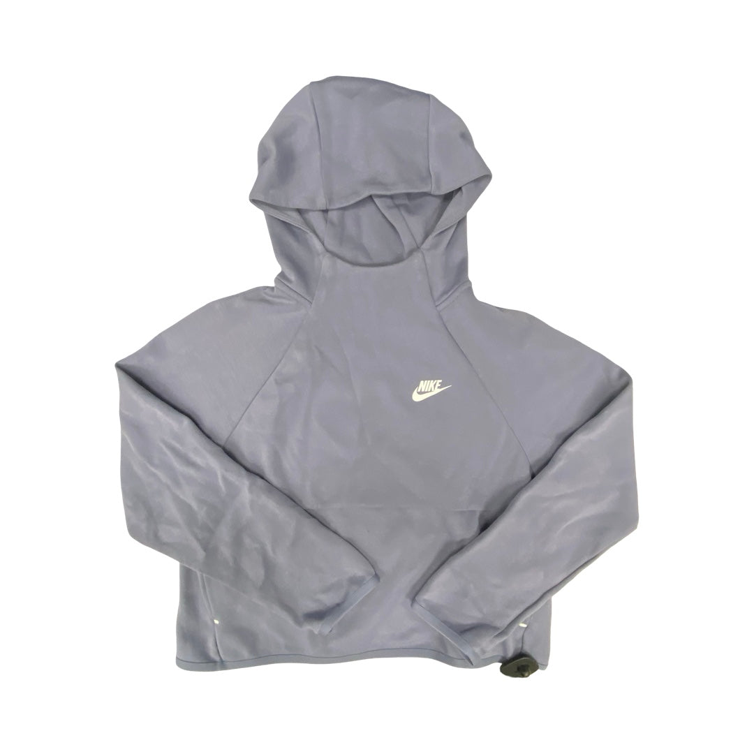 Athletic Sweatshirt Hoodie By Nike In Purple, Size:S