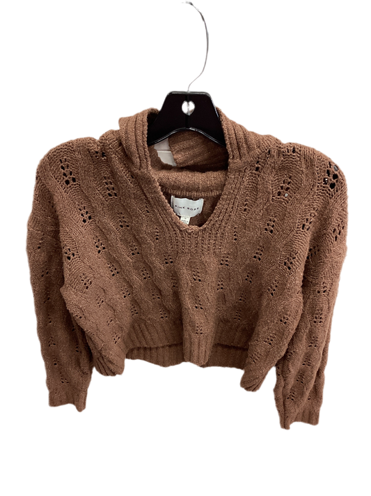 Sweater By Pink Rose In Brown, Size:S