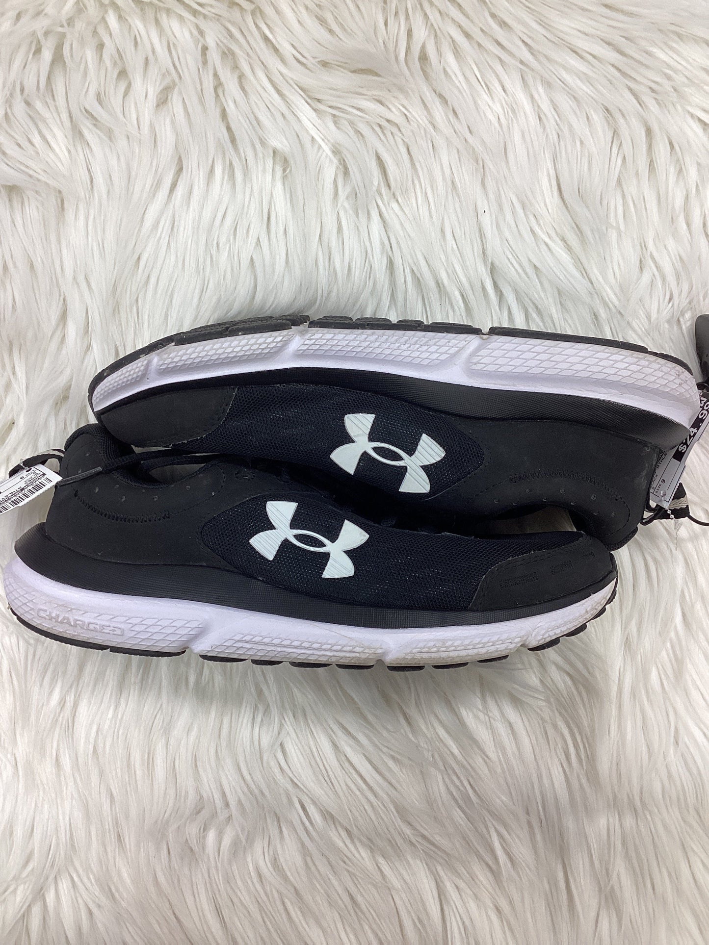 Shoes Athletic By Under Armour In Black, Size:9