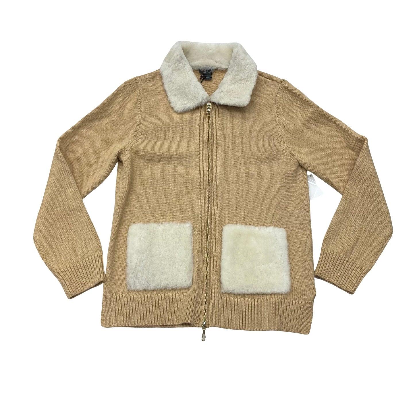 Jacket Other By Carlisle In Beige, Size:L
