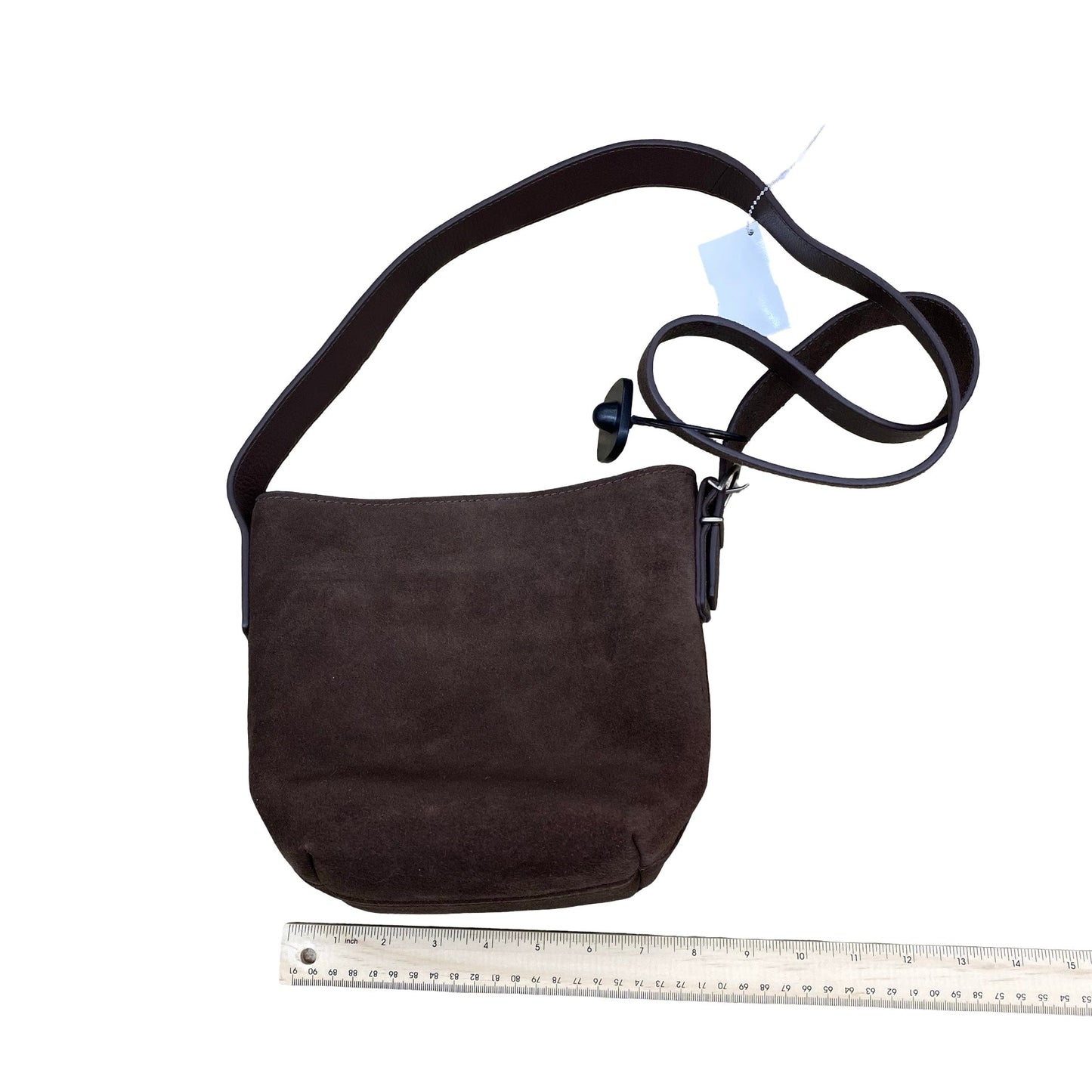 Handbag Leather By Cmc In Brown, Size:Small