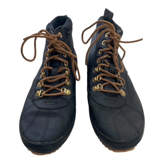 Boots Ankle Flats By Keds In Black, Size:7.5